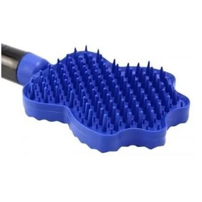 Escova Silicone Pet 3 Em 1 Tira Pelos Massageadora Higienica - Massageadora, Removedora de Pelos e Higiênica