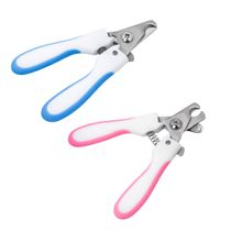 Alicate Pet Tesoura Corte De Unhas Cachorro Gato Com Lixa Cor:Azul