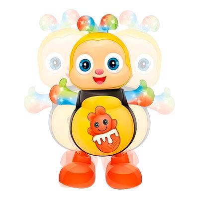 Abelha Dançarina Interativa com Luz e Música – Brinquedo Educativo para Bebês e Crianças | Brinquedo Infantil