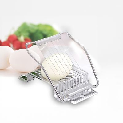 Cortador Fatiador De Ovos Aço Inox Ovo Cozido 8 Tiras - Praticidade e Precisão na Cozinha