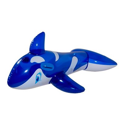 Boia Inflável Formato Baleia Azul Infantil Piscina - Grande, Segura e Divertida para Crianças