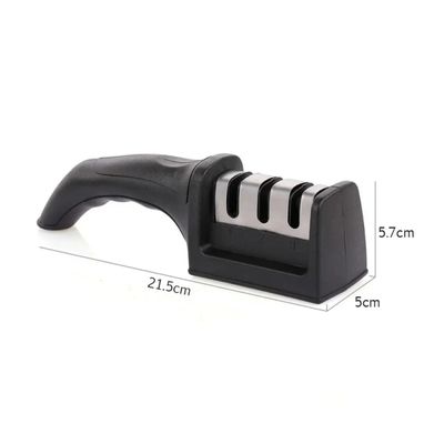 Amolador Afiador Facas Diamantado Suporte 3 Niveis