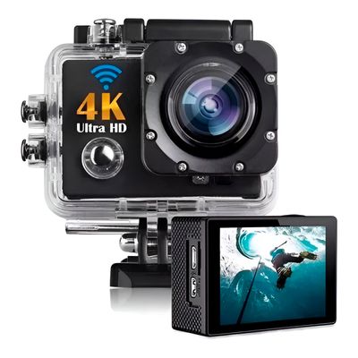 Câmera De Ação 4K Ultra HD Com Wifi
