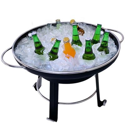Confrateira Zzonn Cf560 – 3 Em 1: Churrasqueira Gourmet, Lareira Externa E Cooler De Bebidas