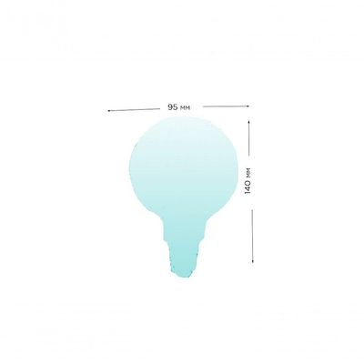 Lâmpada Led Globo Filamento 4w 2300k E27 Bivolt Decorativa Unidade
