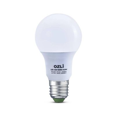 Kit C/ 10 Lâmpadas Led Bulbo E27 9,5w 3000k Bq