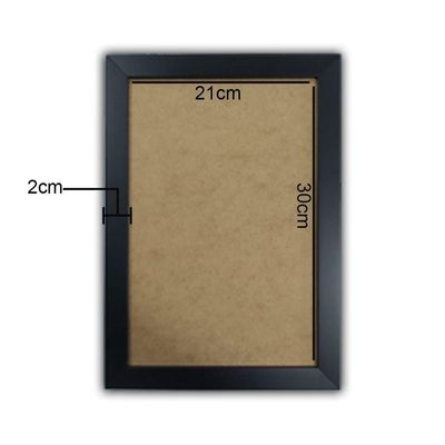 Kit 3 Certificados/Diplomas A4 Com Tela De Acetato E Mdf Titulo Moldura Branca