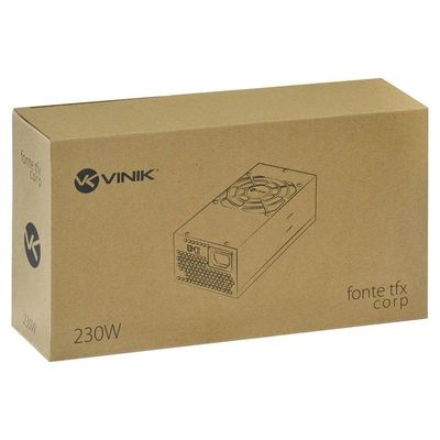 Fonte Gabinete Slim Tfx 230w Real Bivolt Corp