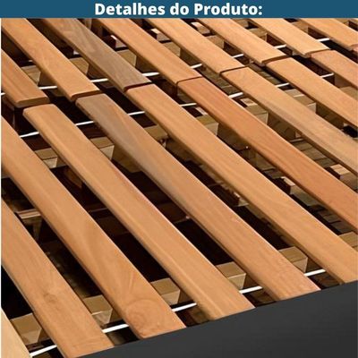 Cabeceira Mh-2696 Herval Estofado Queen Para Colchão 158 Cm Em Linho Cinza Aa