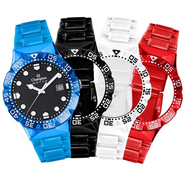 Relógio Champion Watch Ref: Cp31001e Troca Pulseiras