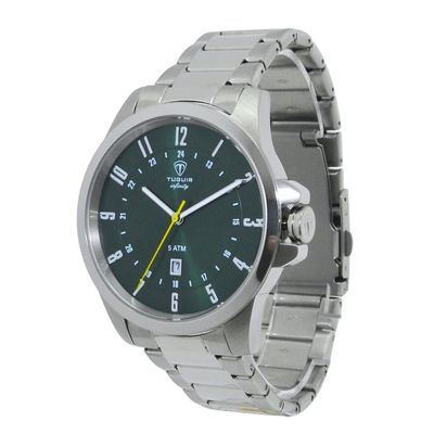 Relógio Tuguir Masculino Ref: Tgi37177 Casual Aço Prateado