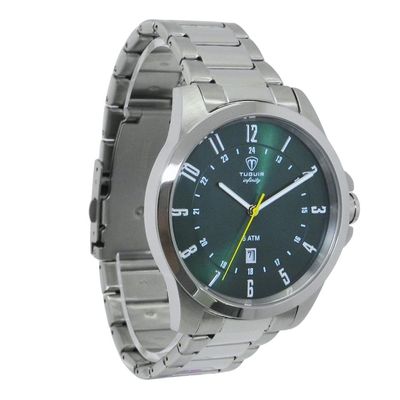 Relógio Tuguir Masculino Ref: Tgi37177 Casual Aço Prateado