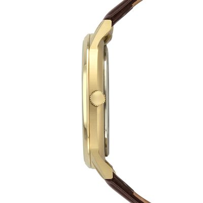 Relógio Technos Masculino Ref: Gm10yu/0d Slim Dourado