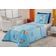 Kit Cobre Leito Dupla Face Infantil  2 Pecas - Oceano