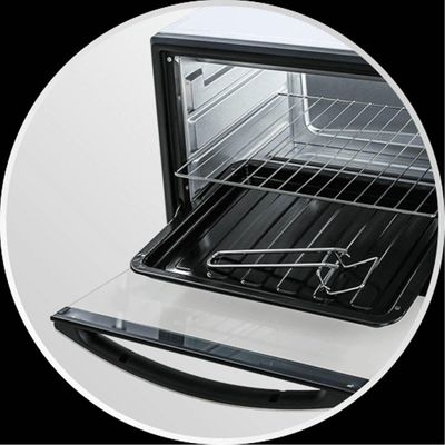 Forno De Bancada Elétrico Best Forno Plus 60 Litros 220v Preto/branco