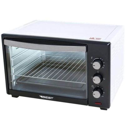 Forno De Bancada Elétrico Best Forno Plus 60 Litros 220v Preto/branco