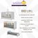 Berço 3 Em 1 Para Colchão 60x130cm Pipoca Multimóveis Bb0527 Branco