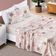 Jogo de Cama Lençol Bouti Estampado Queen 04 Peças - Rosa Matura