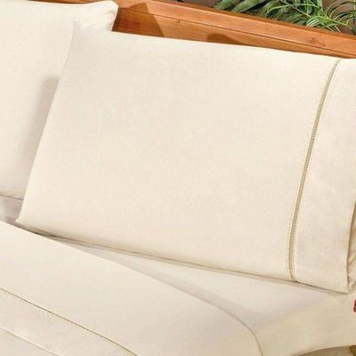 Jogo De Cama Queen Elegance 180 Fios 04 Peças - Palha