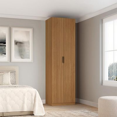 Guarda-Roupa Modulado Altezza Clean 2 Portas 3 Gavetas Freijó 90 cm