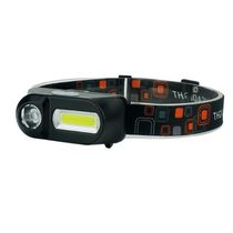 Lanterna Cabeça Capacete Recarregavel Led T6 + Cob