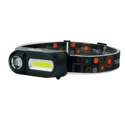 Lanterna Cabeça Capacete Recarregavel Led T6 + Cob