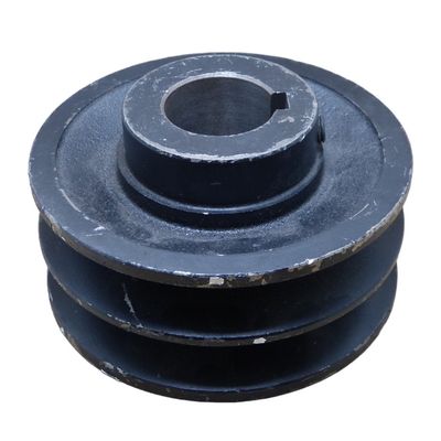 Polia De Ferro 4'' 100Mm 2B Com Furo 28Mm Chaveta 8Mm Chiaperini B2 Gilbarco