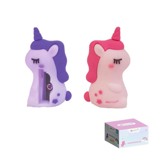 Apontador 1 Furo Unicórnio UN0101 - Skypaper Apontador 1 Furo Unicórnio UN0101 - Skypaper