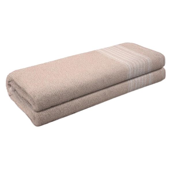 Toalha de Banho Atlântica Nara 100% Algodão 130x70cm Pedra Toalha de Banho Atlântica Nara 100% Algodão 130x70cm Pedra