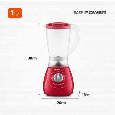 Liquidificador Mondial Easy Power L-550-R Vermelho - 220V
