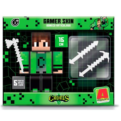 Boneco Cadres com 3 Acessórios 15cm Algazarra