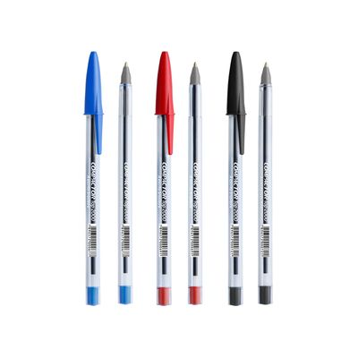 Caneta Esferográfica Compactor Top 1.0mm Colors com 4 Unidades
