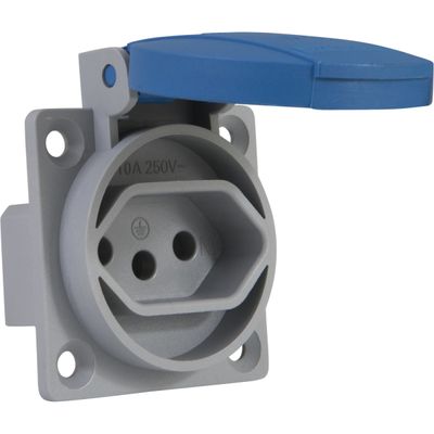 Tomada Industrial Monofásica 10 A  250 V Tramontina