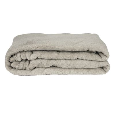 Manta Cobertor Solteiro Fleece Cazza Bege