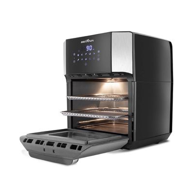 Fritadeira Elétrica Air Fryer Britânia Oven BFR2100 12L Preta - 127V