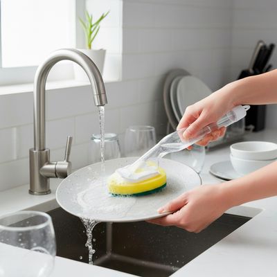 Dispenser de Detergente com Esponja