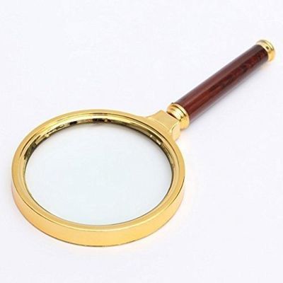 Lupa Luxo De 60mm Aumenta Até 3 Vezes