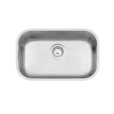 Cuba de embutir Tramontina Lavínia 47 BL em aço inox acetinado 47x30 cm