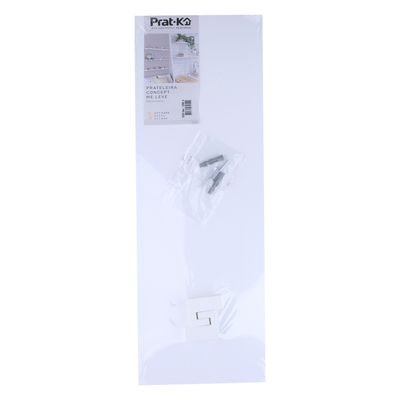 Prateleira Prat-K Concept Me Leve Branca 1,2x20x60cm