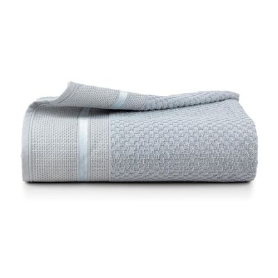 Toalha de Banho Medeli 1,50m x  80cm 01 Peça 100% Algodão Toque Suave - Cinza