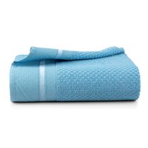 Toalha de Banho Medeli 1,50m x  80cm 01 Peça 100% Algodão Toque Suave - Azul
