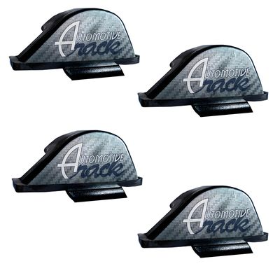 Automotive Rack Teto Aluminio GM Corsa Sedan Hat Friso PRETO