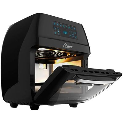 Fritadeira oster oven 1800w 12 L 3funcoes fryer  Ofrt780 110V Preto