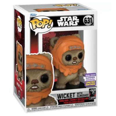 Funko Pop Star Wars Return of The Jedi 631 Wicket Slingshot