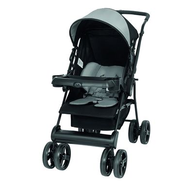 Carrinho de Bebê Tutti Baby Solare Preto até 15kg