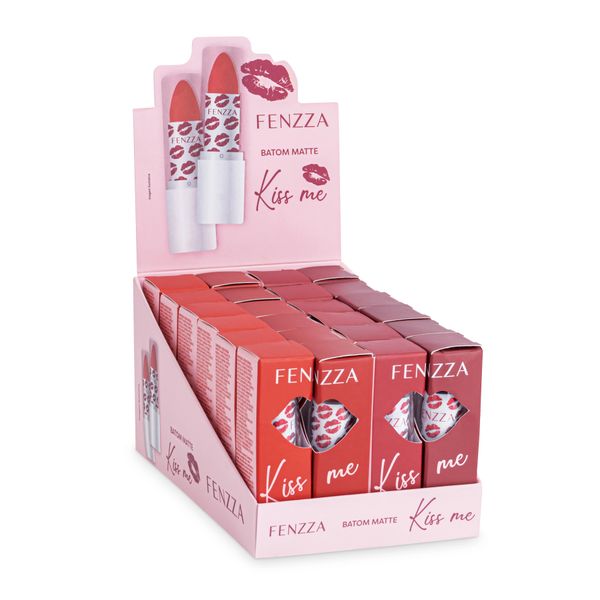 Batom Matte Kiss Fenzza