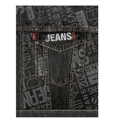 Agenda Tilibra Costurada Jeans - Item Sortido