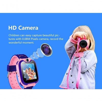 Smartwatch Infantil Smartch Mtk6261d à Prova D'água Azul Edição Padrão