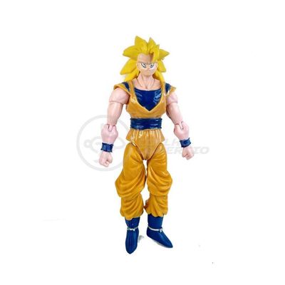 Boneco Articulado 14cm Action Figure Goku Ssj Dragon Ball Z