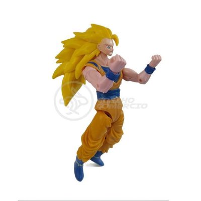 Boneco Articulado 14cm Action Figure Goku Ssj Dragon Ball Z